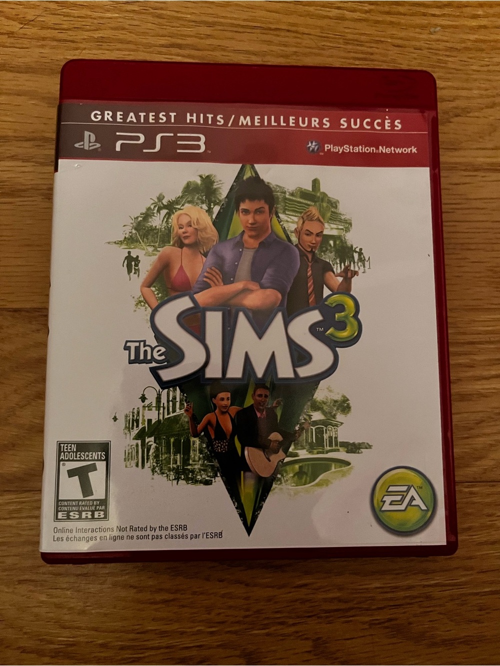 Sony PS3 The Sims 3 - Red Case